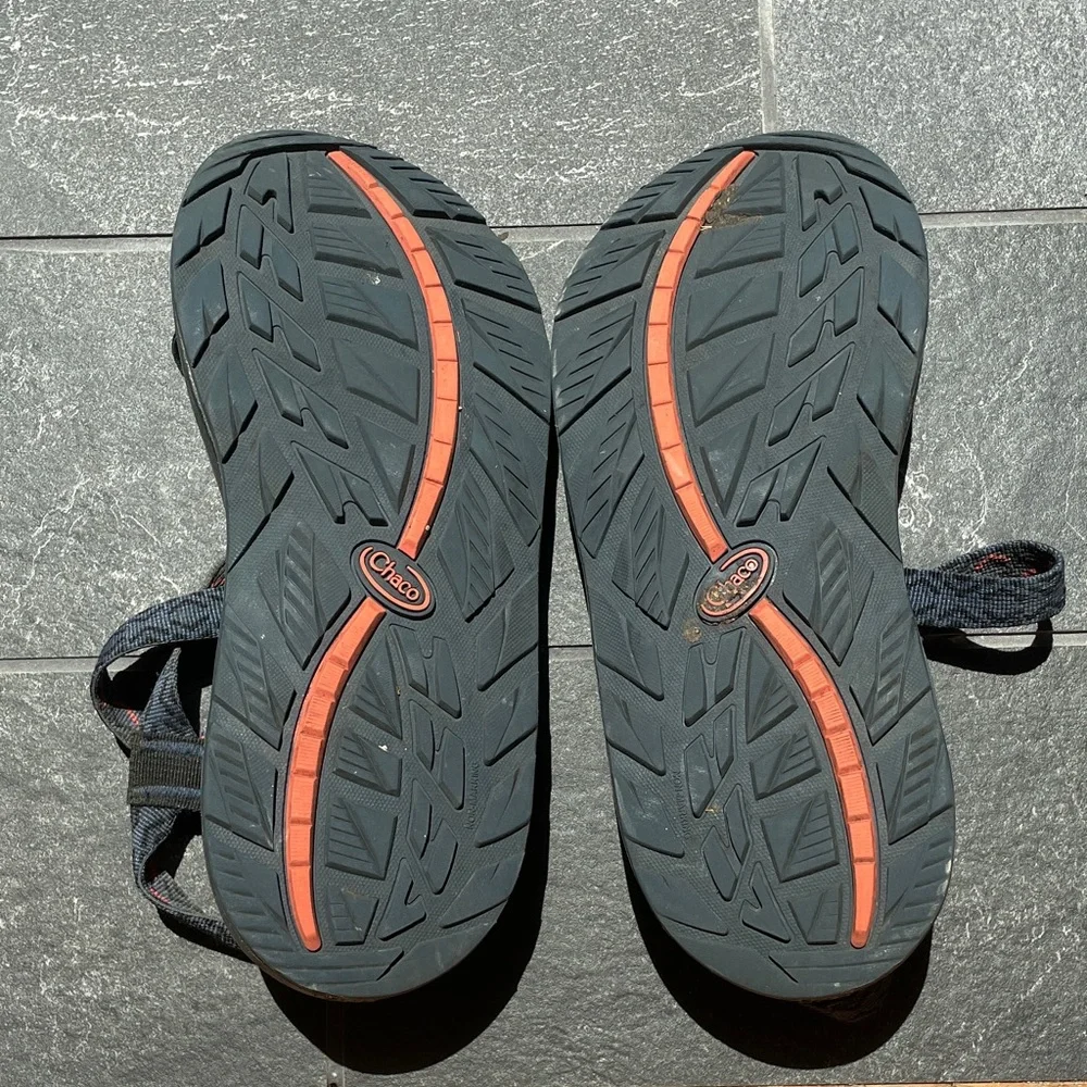 Chaco Black & Blue Men's Strappy Sport Sandals